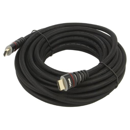 Cable HDMI 1.4 de ADNAuto, 10 m, Negro (doble cara)