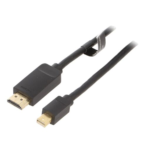 Cable ADNAuto HDMI 1.4 a DisplayPort, 2m Negro