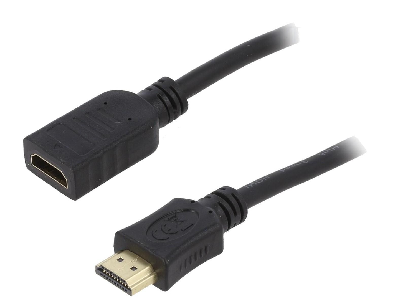 ADNAuto HDMI Cable 2.0, 4.5m, Black