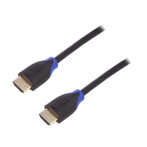 Cable HDMI 2.0 de ambos lados 4K 3D UHD 2m - Negro