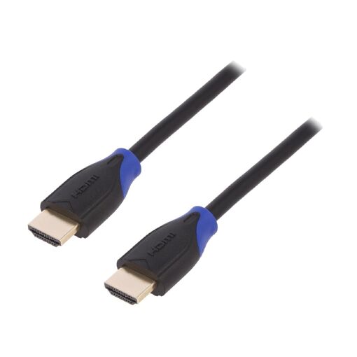 Câble HDMI 2.0 male des deux côtés 4K 3D UHD 5m - Noir