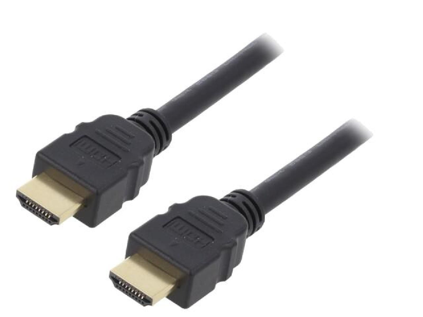Cable HDMI 2.1 de ADNAuto, 1 m, UHD 4K/8K, conectores masculinos dobles - Negro