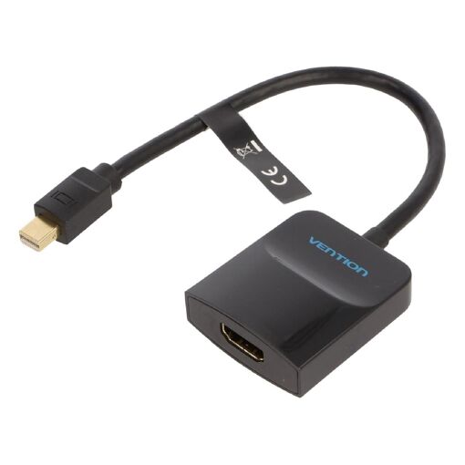 ADNAuto HDMI to Mini DisplayPort Cable 0.15m Black