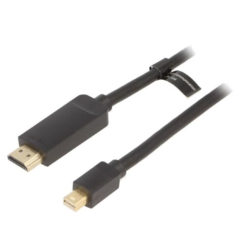 Câble HDMI à Mini DisplayPort ADNAuto 3m Noir