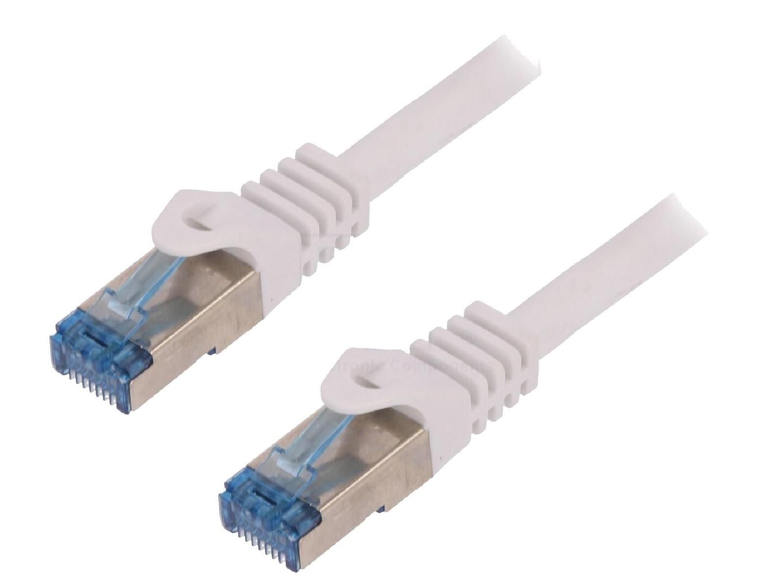 ADNAuto Cat.6a S-FTP RJ45 Network Cable - 0.25m Grey