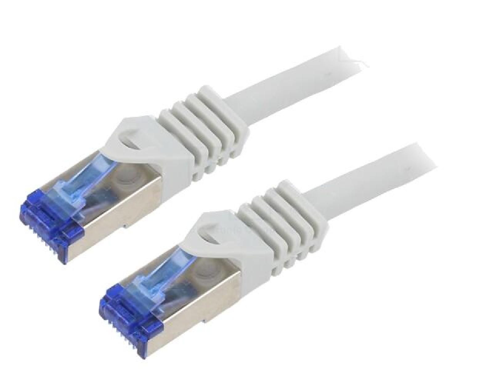 ADNAuto Cat.6a S-FTP RJ45 Male Network Cable - Grey - 1.5m