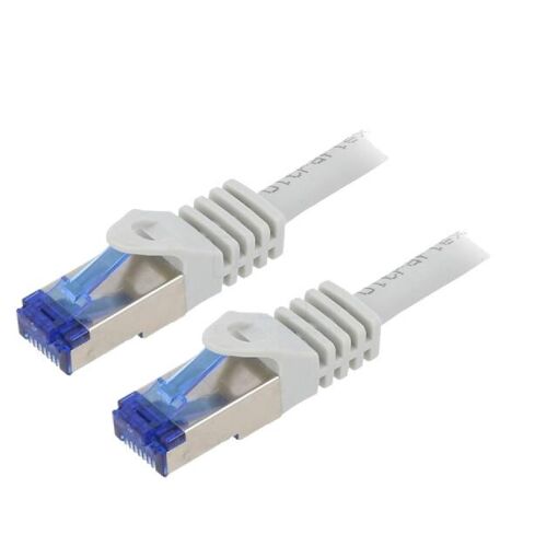ADNAuto Network Cable RJ45 Male S-FTP Cat.6a Gray - 1m