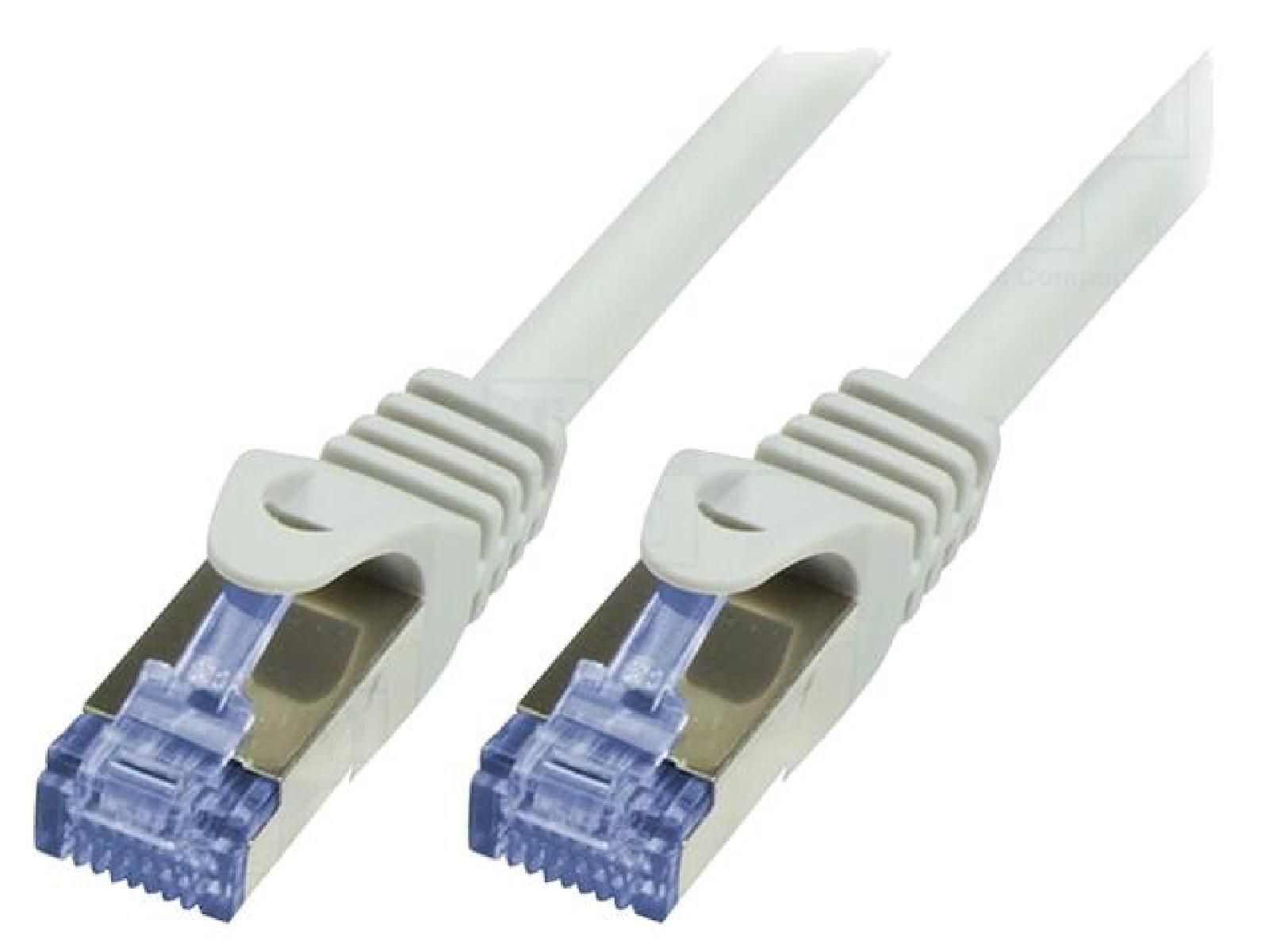 ADNAuto Network Cable RJ45 Male S-FTP Cat.6a Grey - 15m
