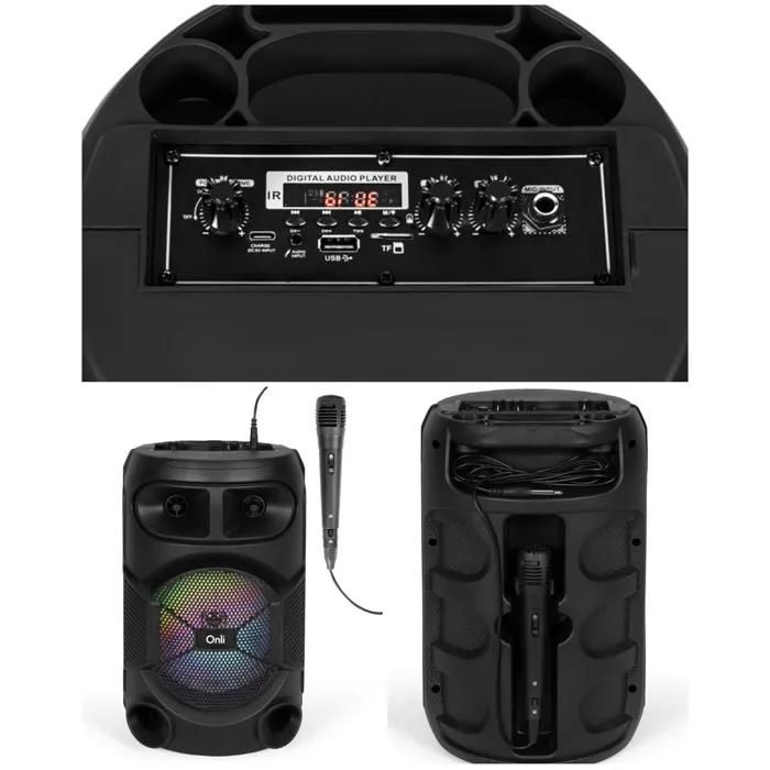 Livoo Party Karaoke Portable Speaker