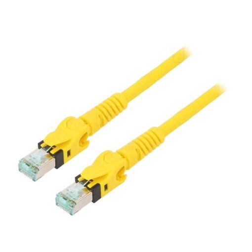 Cable de red ADNAuto RJ45 macho S-FTP Cat 6a amarillo - 1m