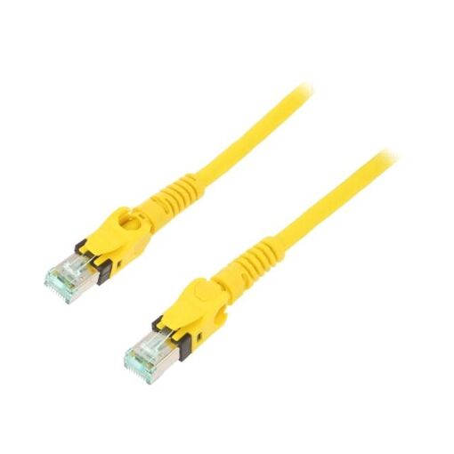 ADNAuto Network Cable RJ45 Male S-FTP Cat 6a Yellow - 5m