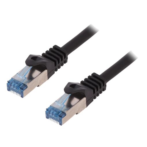 ADNAuto Network Cable RJ45 S-FTP Cat 6a Black - 1.5m