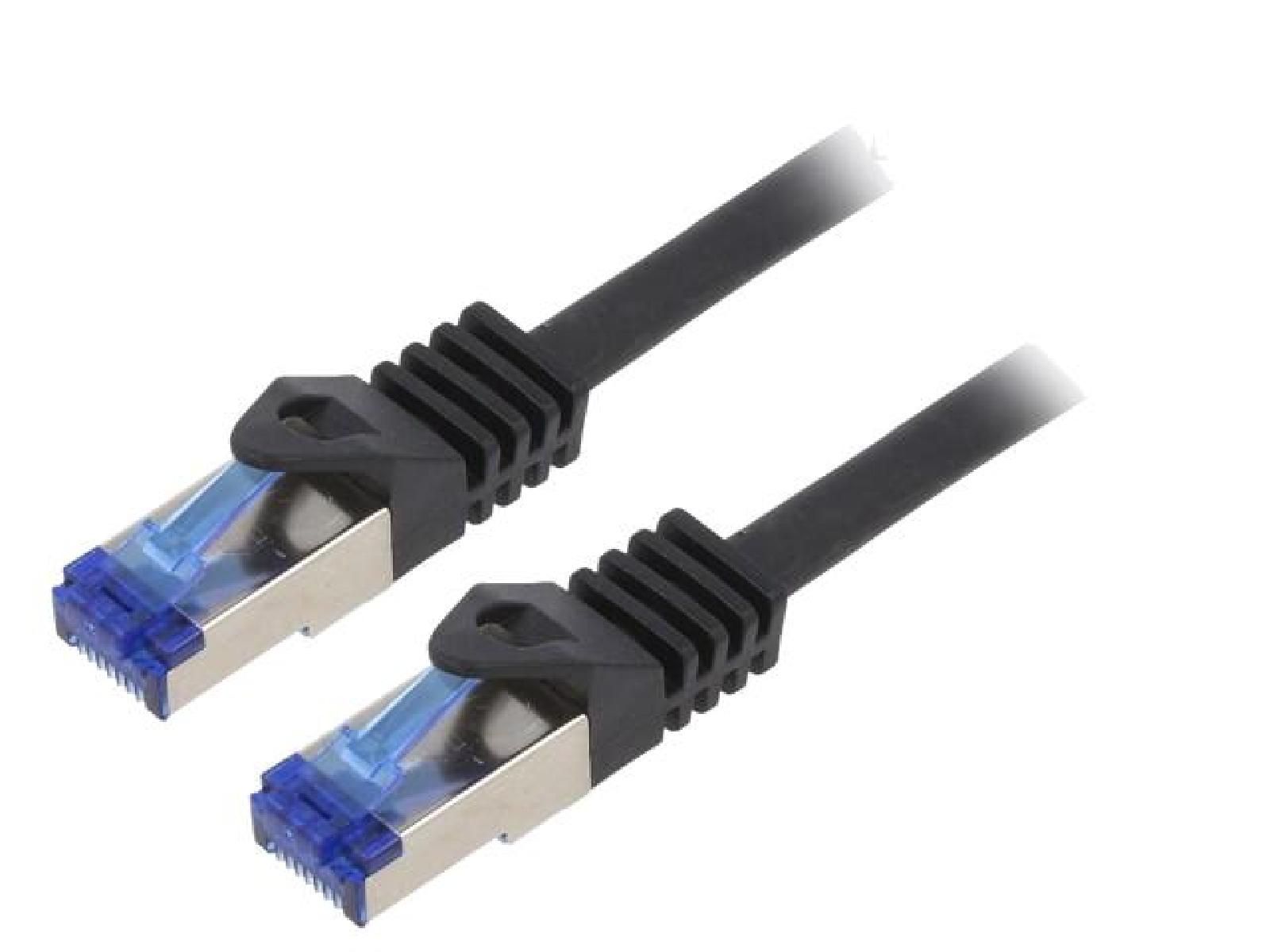 ADNAuto Cat 6a S-FTP Network Cable - 2m (Black)