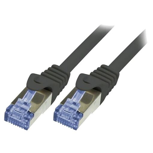 Cable de red ADNAuto RJ45 S-FTP Cat 6a Negro - 10m