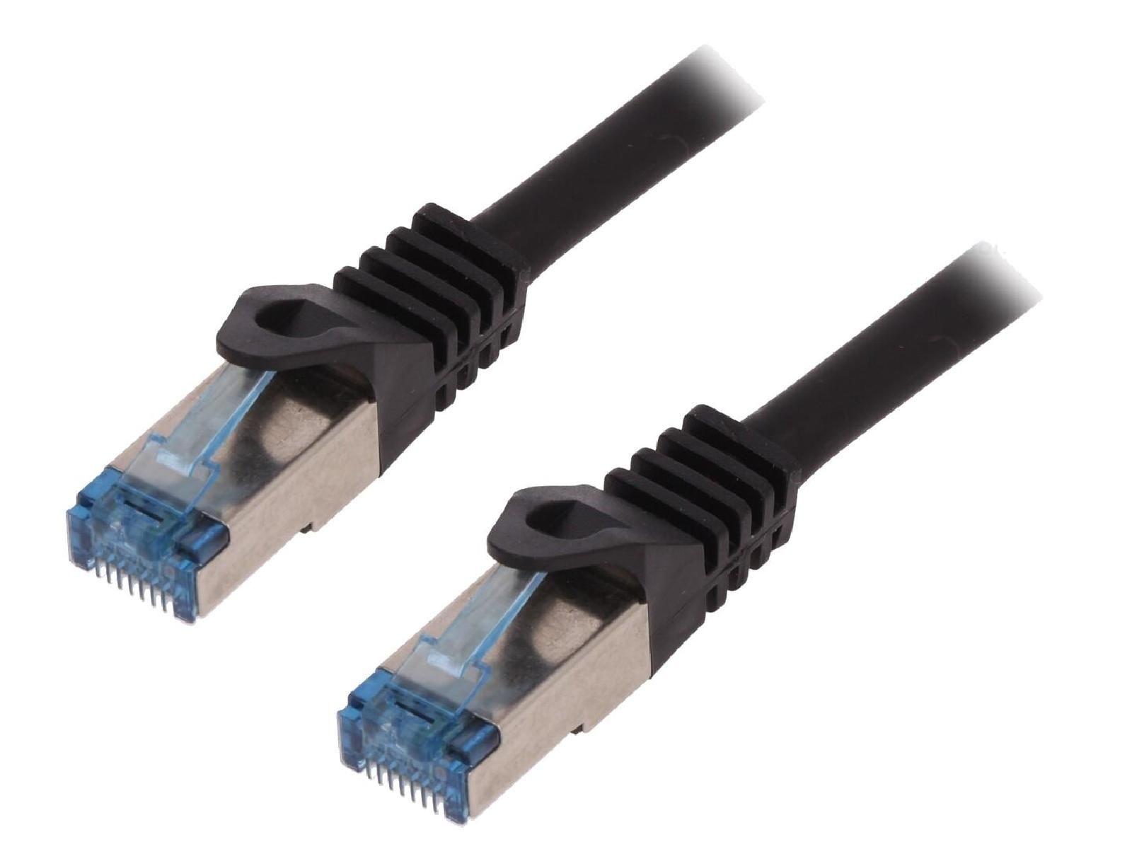 ADNAuto RJ45 S-FTP Cat 6a Network Cable - 30m Black