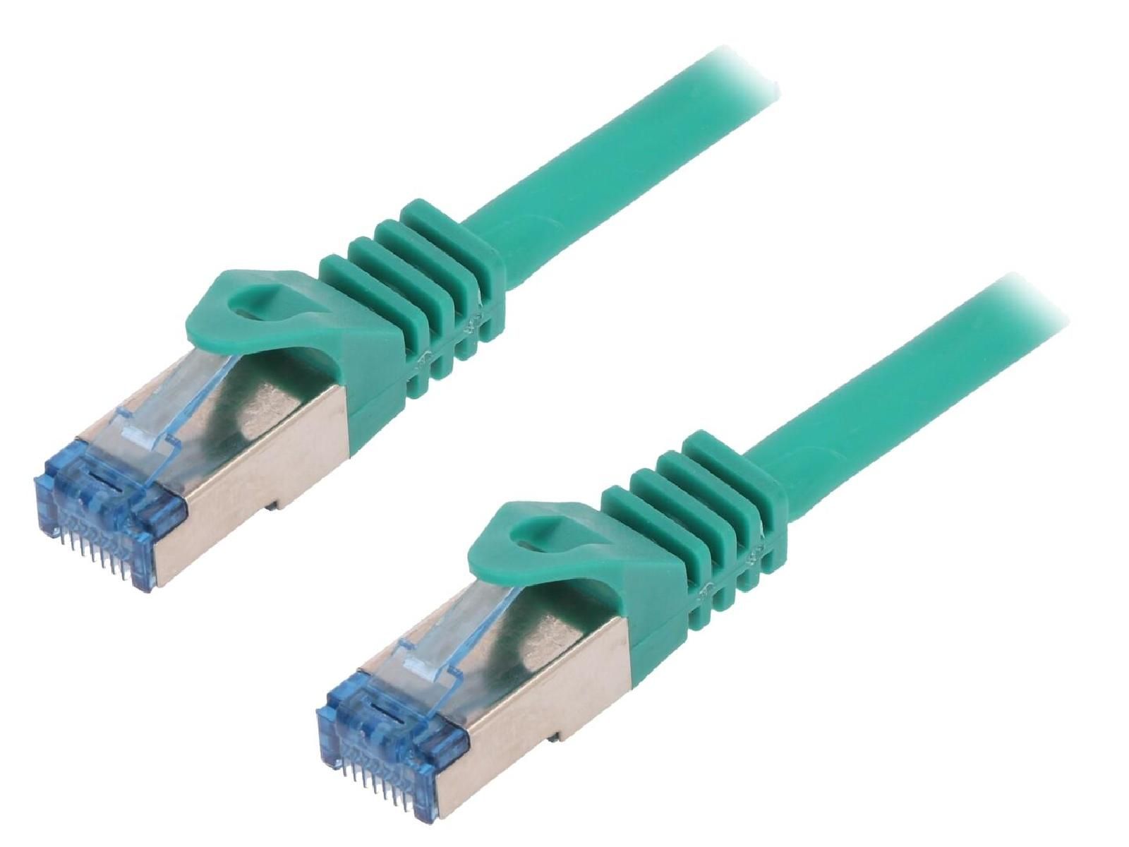 ADNAuto Cat 6a S-FTP Green Network Cable (1.5m)