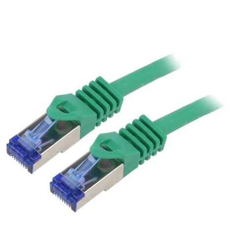 ADNAuto Network Cable RJ45 Male S-FTP Cat 6a Green - 1m