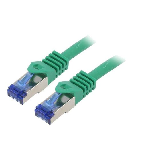 Cable de red ADNAuto Cat 6a FTP verde (conexión RJ45 macho, 5 m)