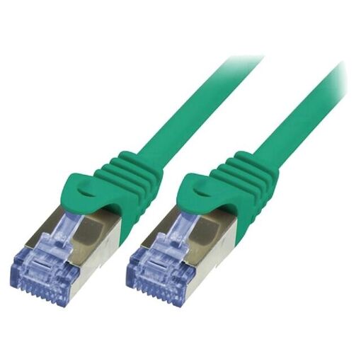 Cable de red ADNAuto RJ45 masculino S-FTP Cat 6a verde - 10 m