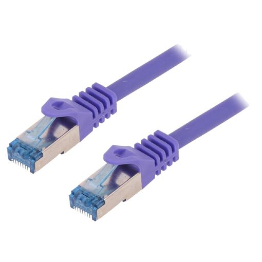 ADNAuto Network Cable RJ45 Male S-FTP Cat 6a Violet - 2m