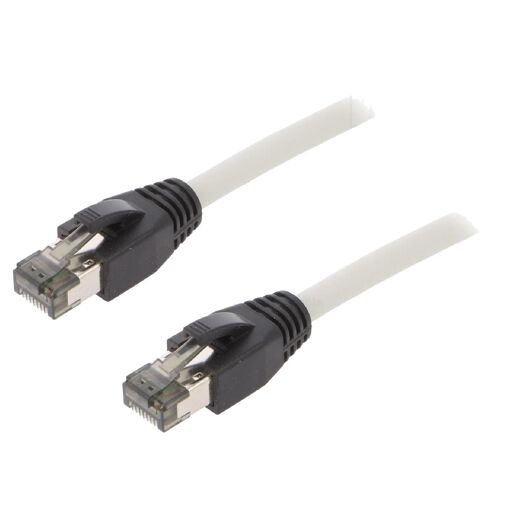 ADNAuto RJ45 S-FTP Cat 8.1 Network Cable - Gray - 5m