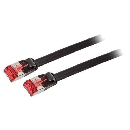 ADNAuto Network Cable - RJ45 Male UTP Cat.6, Black, 0.5m