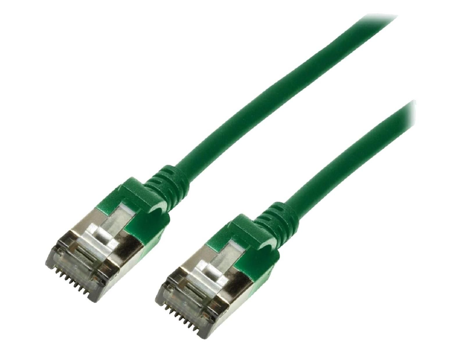 ADNAuto Cat.6a U-FTP Green Network Cable (0.3m)