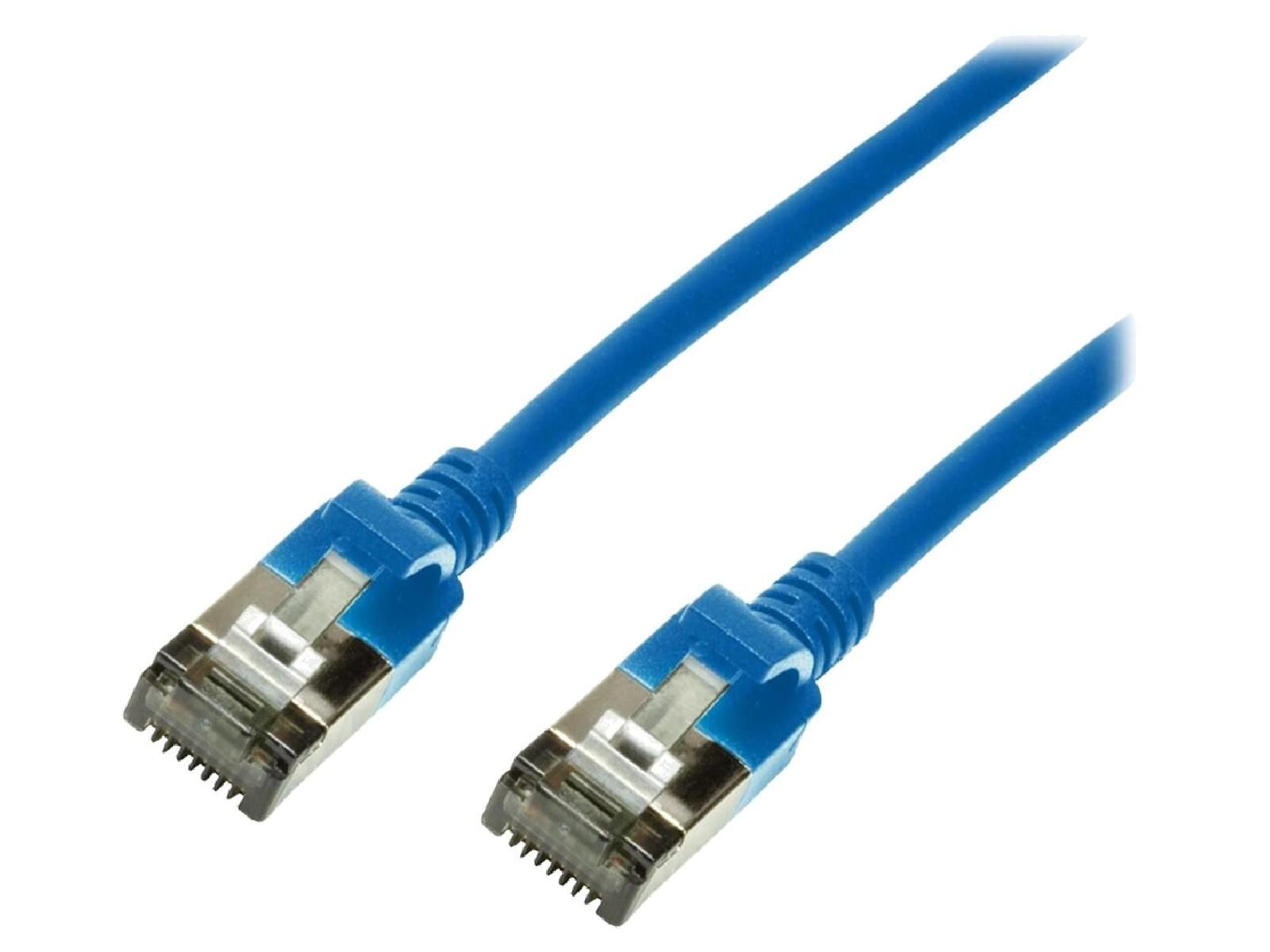 ADNAuto Cat 6a U-FTP Network Cable - Blue, 1m