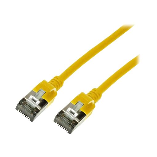 ADNAuto RJ45 UTP Cat 6a Network Cable - Yellow, 0.5m