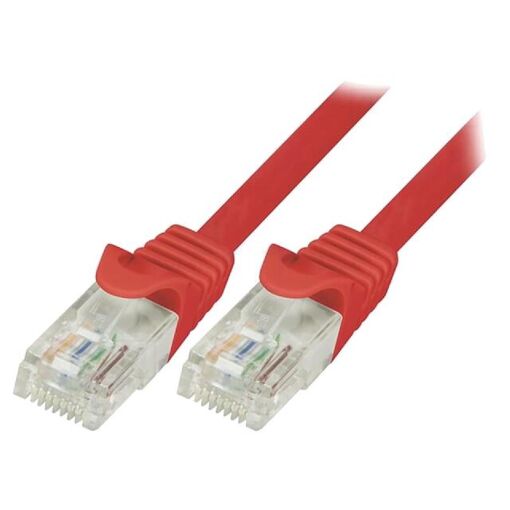 Câble réseau ADNAuto UTP RJ45 mâle - Rouge, 5m (Cat.5e)