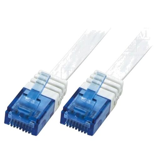 Câble réseau ADNAuto Cat.6 UTP RJ45 mâle - 1m (Blanc)