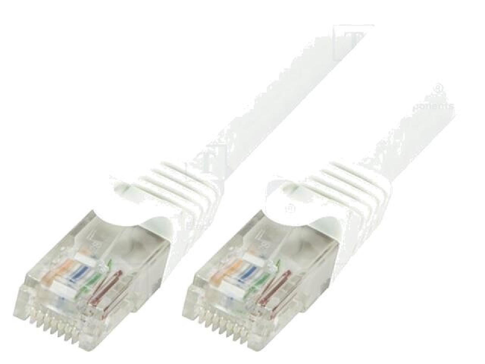 ADNAuto Cat.6 U-UTP RJ45 Male Network Cable - 7.5m (White)