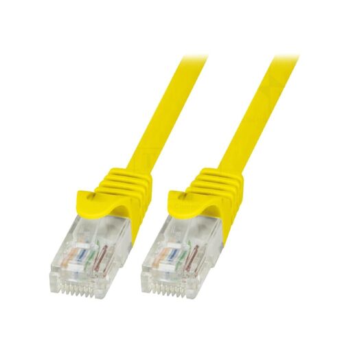ADNAuto RJ45 Male UTP Cat.6 Network Cable - Yellow - 1.5m