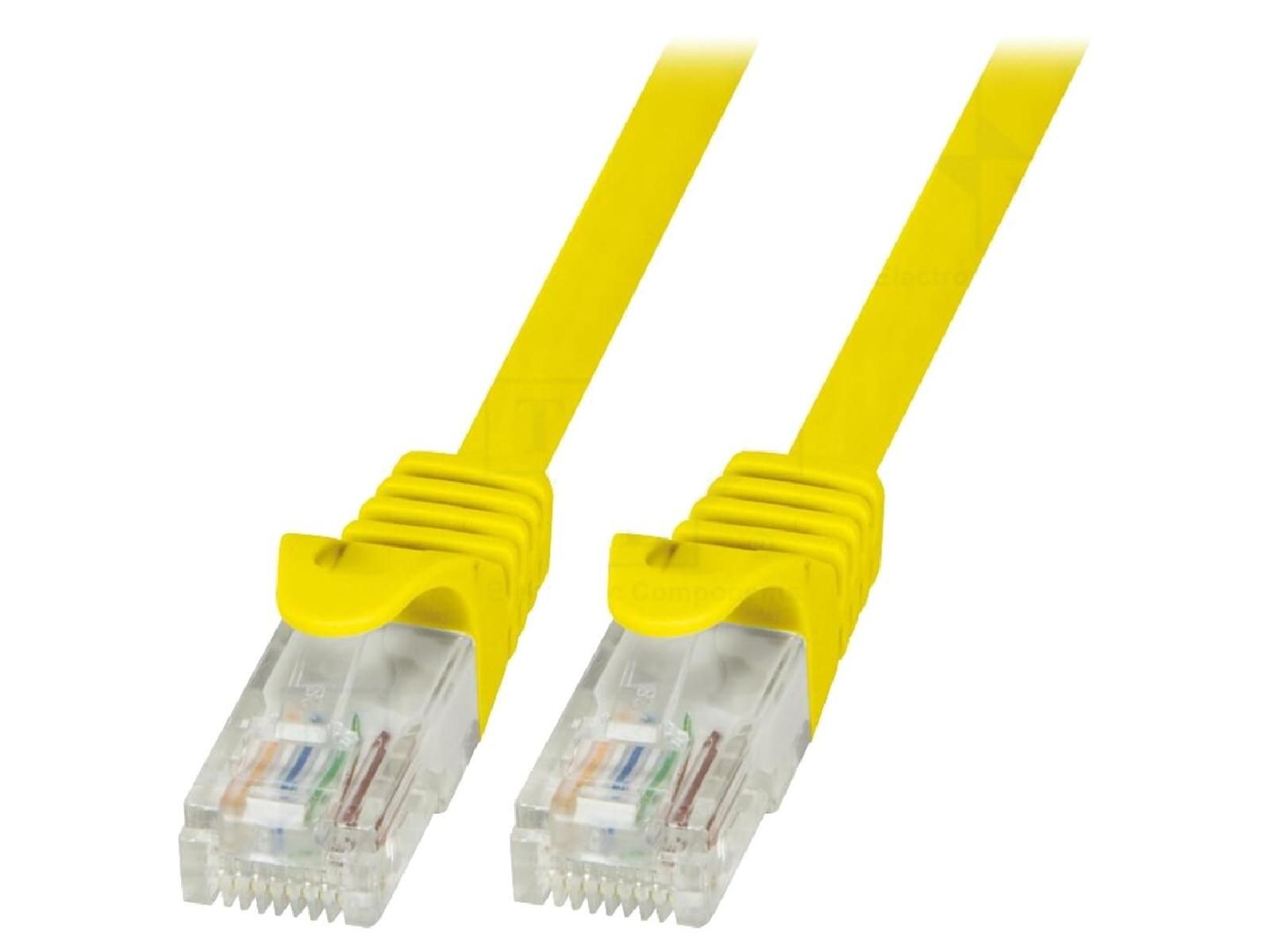 ADNAuto RJ45 Male UTP Cat.6 Network Cable - Yellow - 1.5m