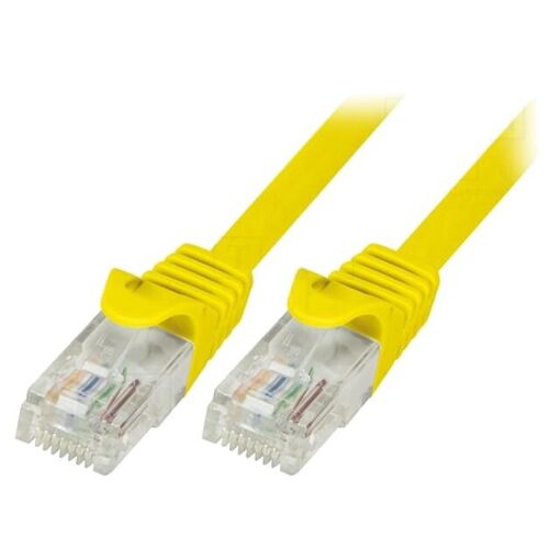 ADNAuto Network Cable RJ45 Male UTP Cat.6 - Yellow - 5m
