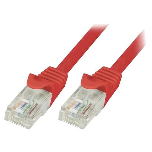 Câble réseau ADNAuto RJ45 U-UTP Cat.6 rouge - 10 m