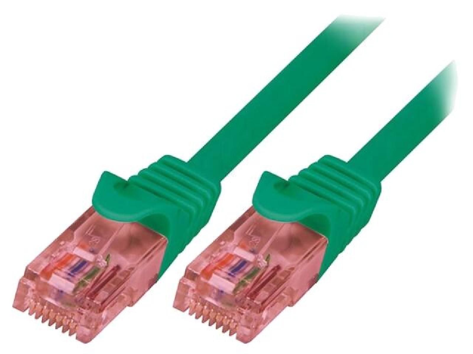 ADNAuto Cat.6 U-UTP RJ45 Male Network Cable - Green - 5m