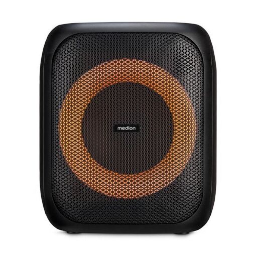 Altavoz Medion Compacto - 50W RMS, Anillo LED Multicolor