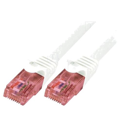ADNAuto Cat 6 White U-UTP RJ45 Male Network Cable - 2m