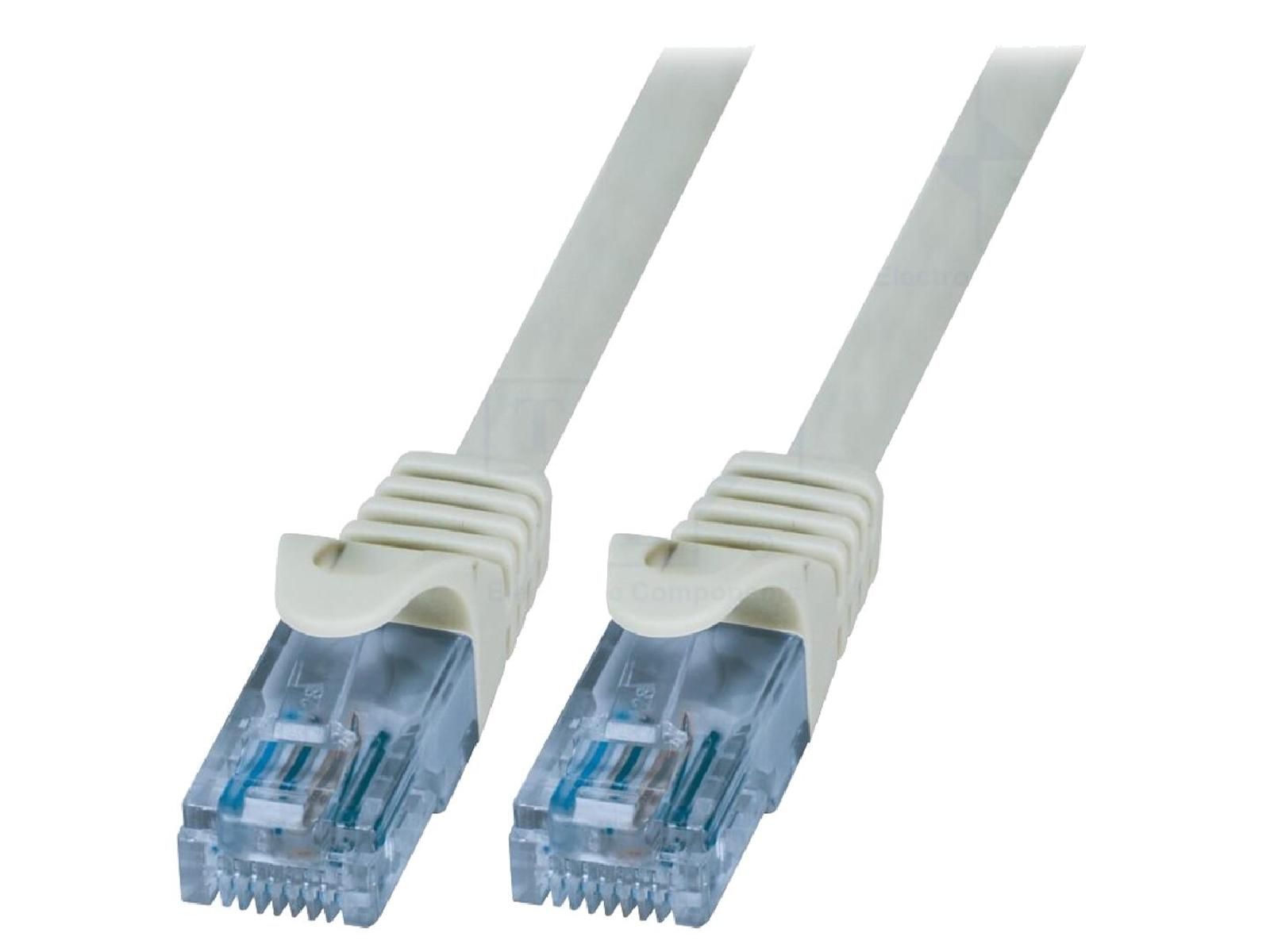 ADNAuto Cat 6a UTP Network Cable - Grey (0.5m)