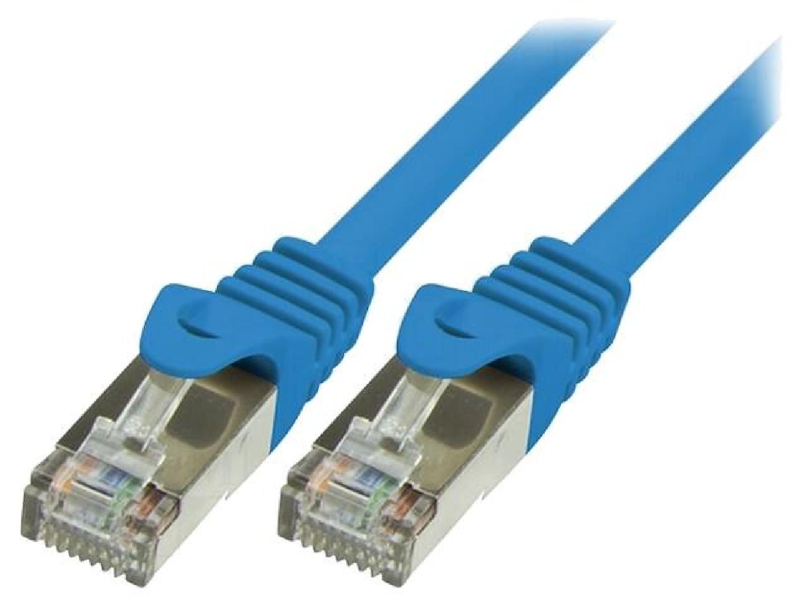ADNAuto F-UTP Cat.5e Connection Cable - Blue, 0.5m
