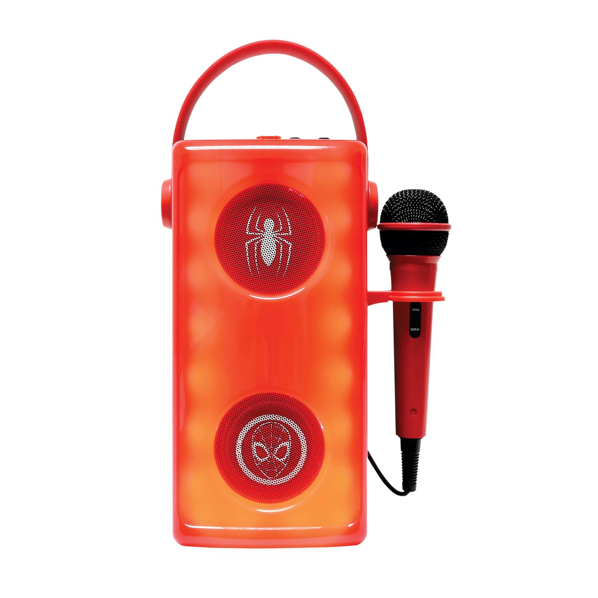 Altavoz Bluetooth con luz y micrófono Spiderman de Lexibook
