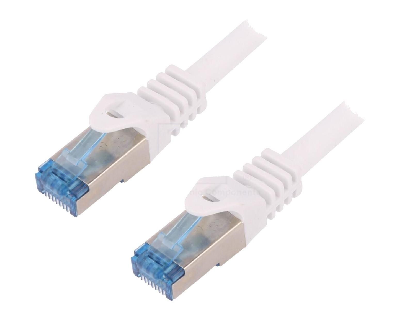 ADNAuto S-FTP Cat.6a Connection Cable - 1.5m White