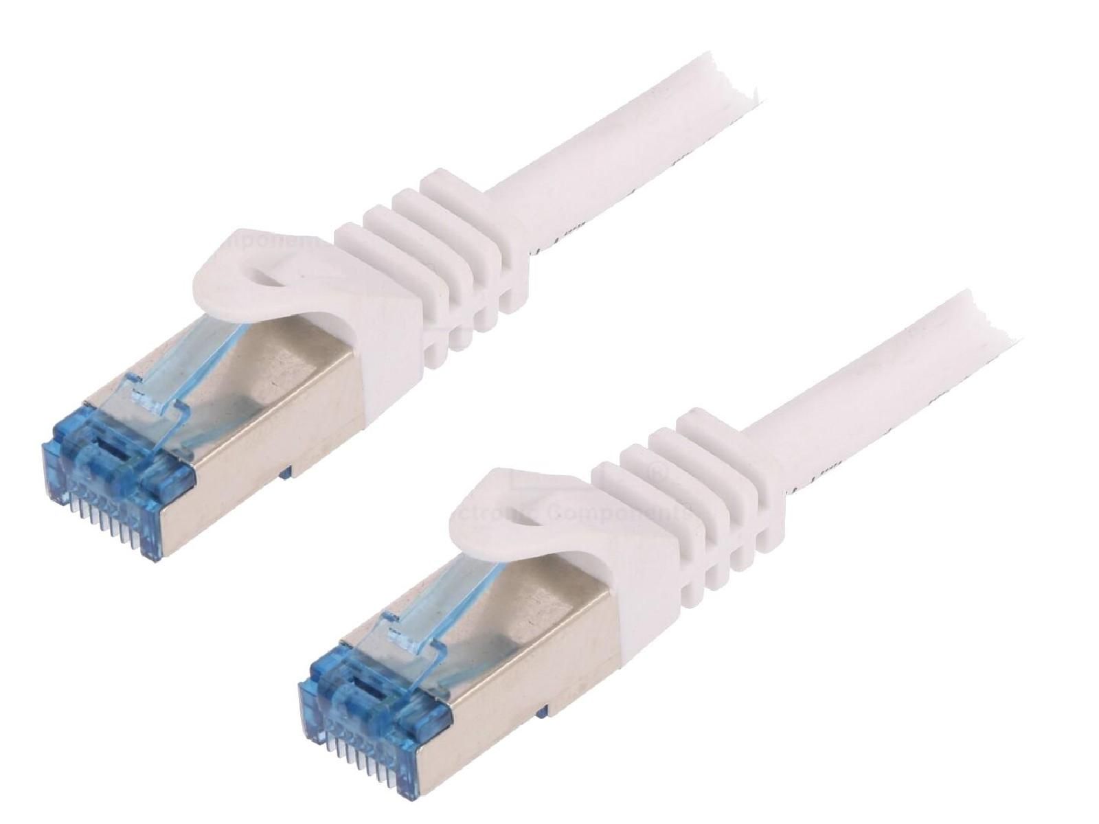 ADNAuto S-FTP Cat.6a Connection Cable - 5m (White)