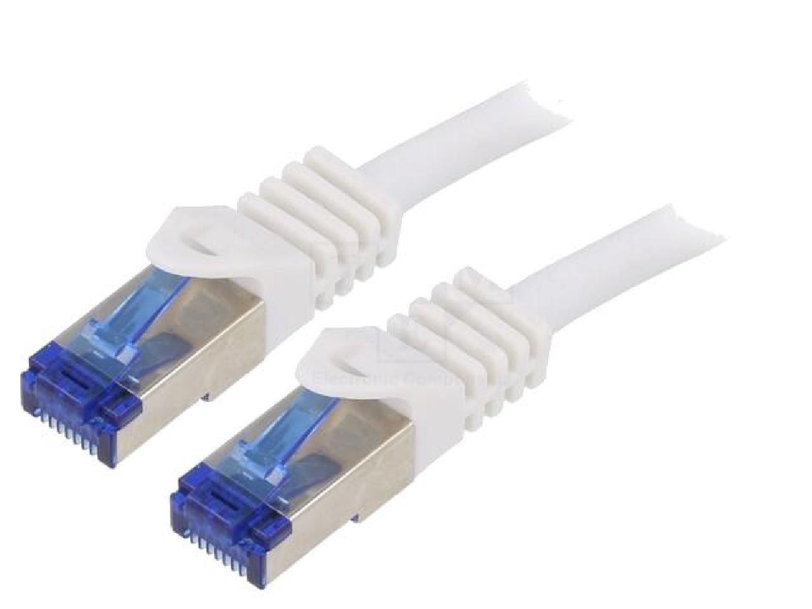 ADNAuto S-FTP Cat.6a Connection Cable - 5m (White)