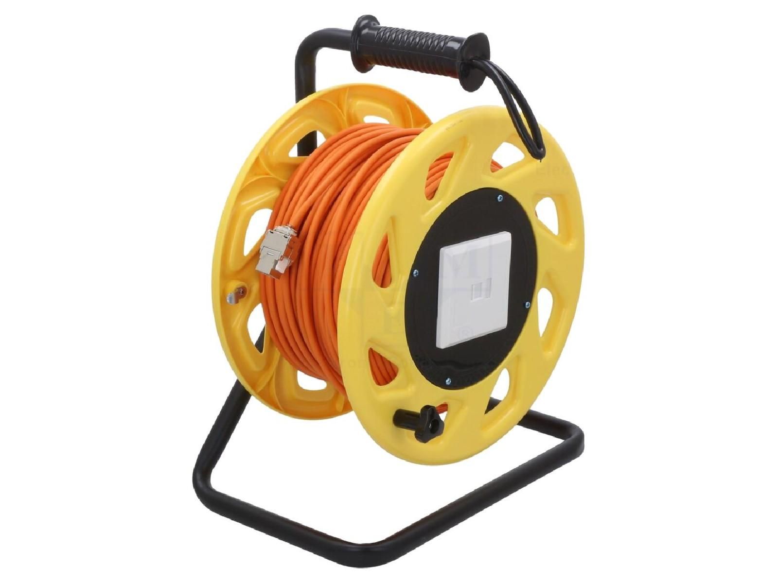 ADNAuto S-FTP Cat6a 60m Cable - Orange
