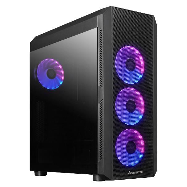 Caja Chieftec Scorpion 4 Torre, Negro