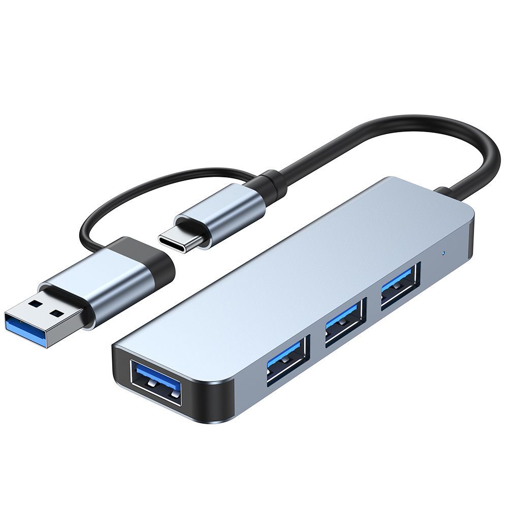 Adaptador USB/USB-C 4 en 1 de EF Connection