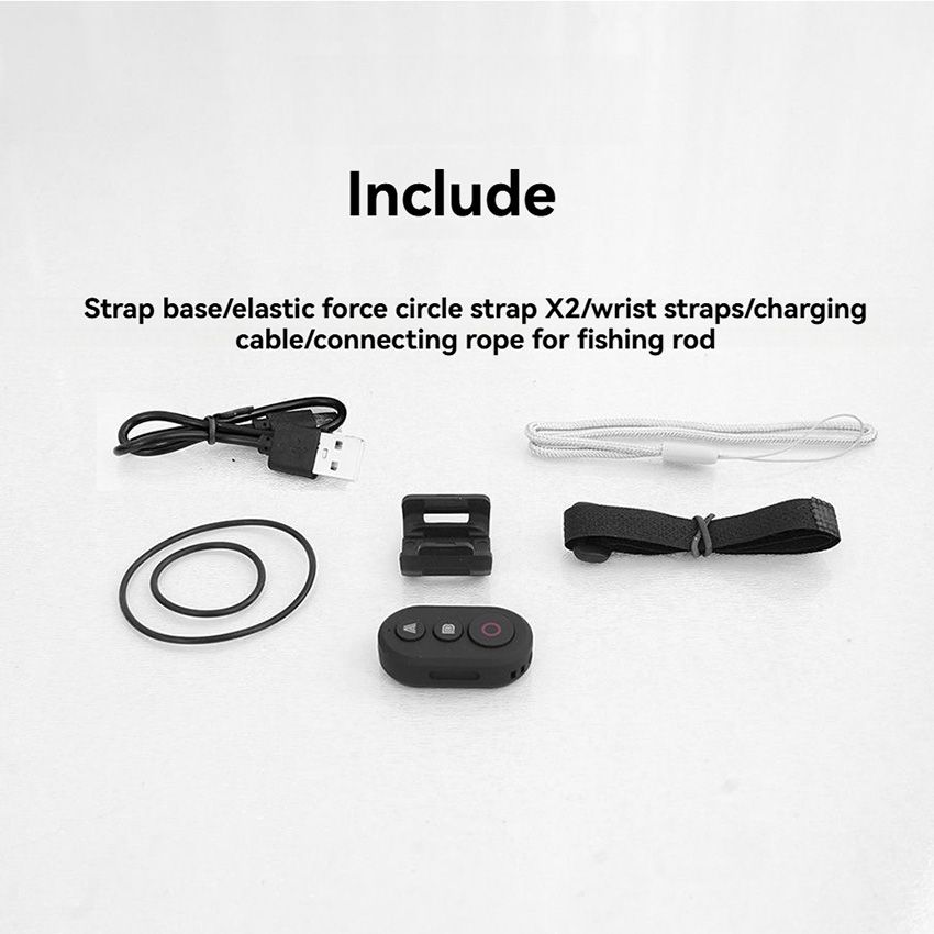 Lichifit Bluetooth Remote Shutter for DJI OSMO 360/Action 5 Pro/4 Camera
