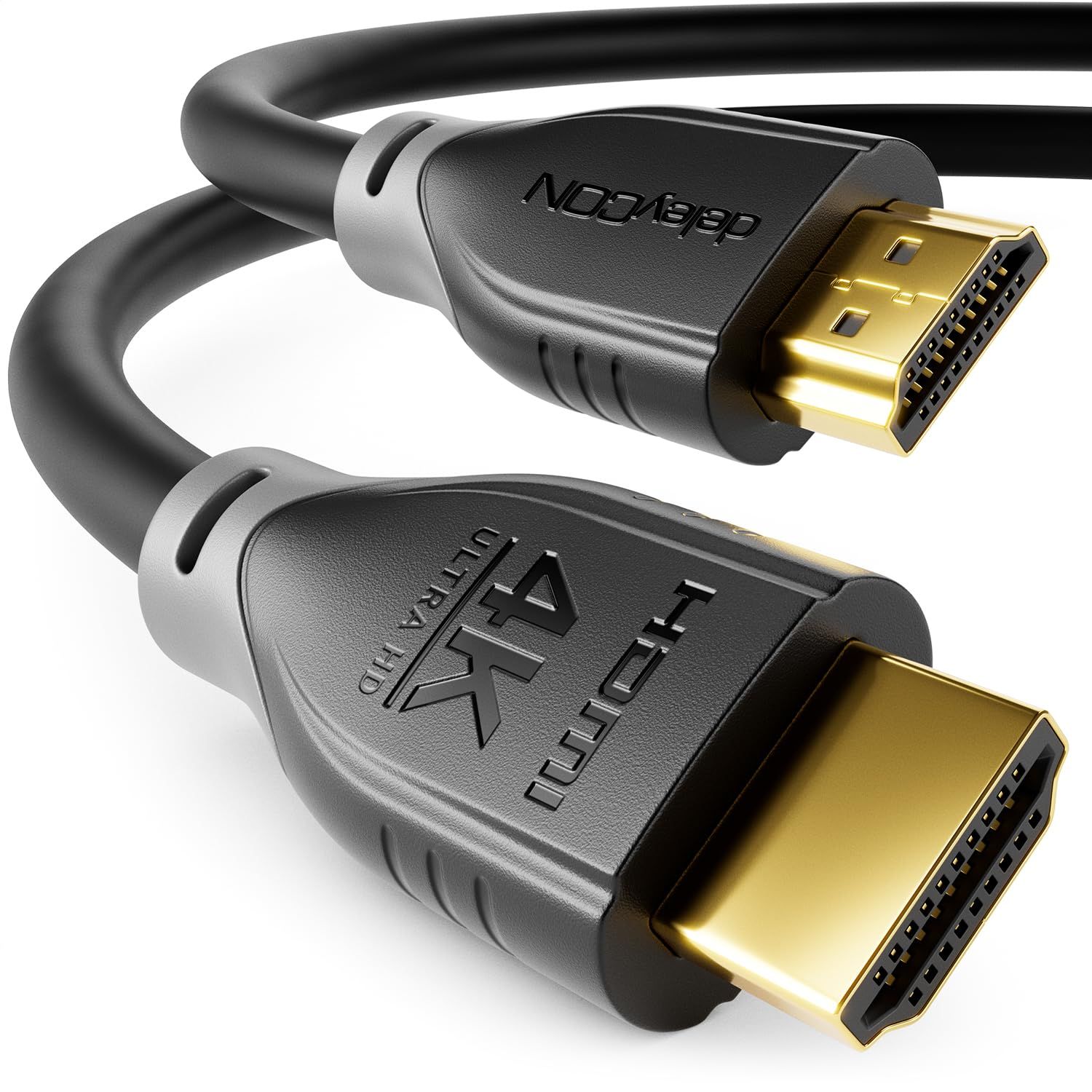 HDMI Cable 1.5m 4K@60Hz 2K@165Hz with Ethernet ARC UHD HDR 3D 18Gbps HDMI Cable for Soundbar TV Blu-Ray Beamer Laptop PC Console